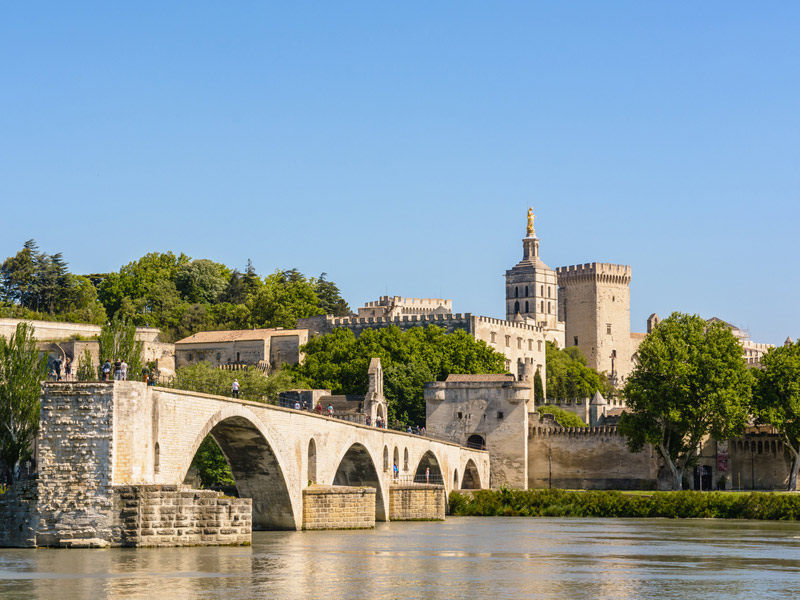 Palais des Papes à Avignon – visite privée avec chauffeur depuis Aix