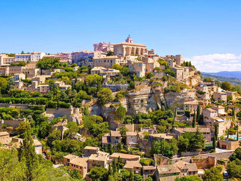 Pueblos del Luberon en coche con chófer