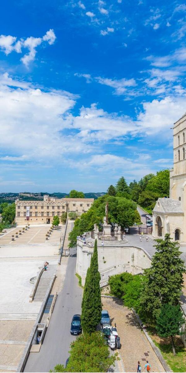 Palais des Papes à Avignon – visite privée avec chauffeur depuis Aix
